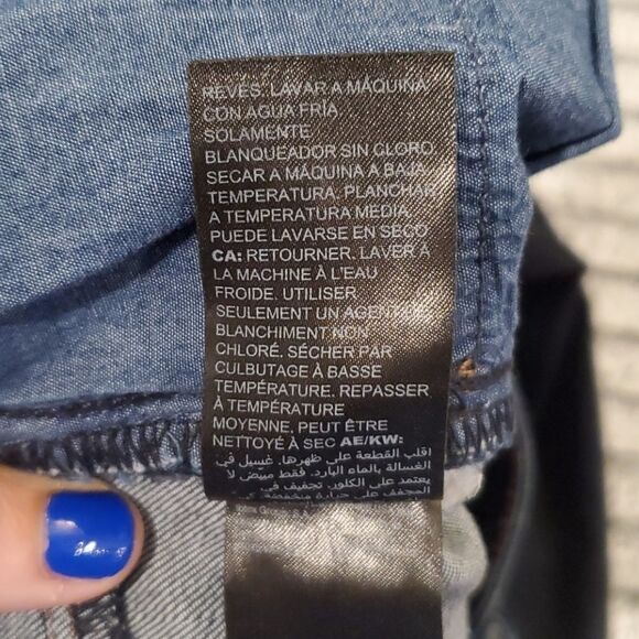 Dark wash White house black market jeans size 8 - Picture 3 of 10